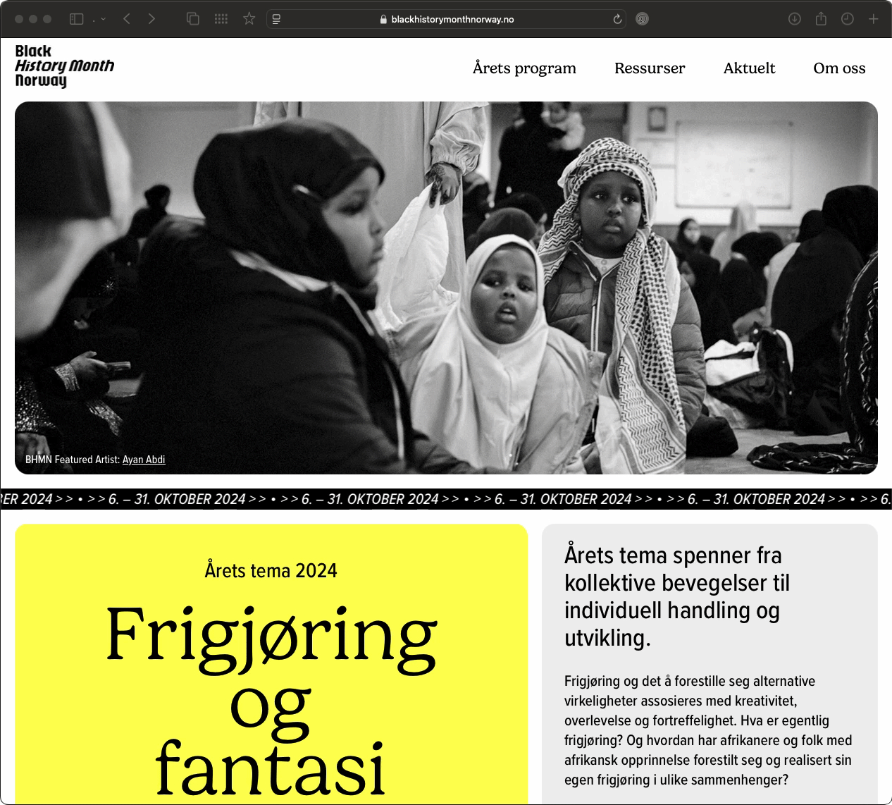 Black History Month Norway